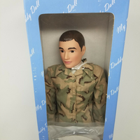My Daddy Doll Fatigues Outfits 17" Brown Crewcut Modest Military Man Sounds