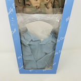 My Daddy Doll Fatigues Outfits 17" Brown Crewcut Modest Military Man Sounds