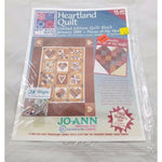 JoAnn Heartland Quilt Block of the Month January 1999 Pieces Of My Heart Sealed