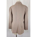 Blacker by Stanley Blacker Ribbed 3 Button Washable Blazer Jacket Womens 18 New