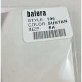 Balera Dancewear T99 Suntan Dance Tights Nylons Adult SA Small Beige New