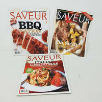 Saveur Magazine 2011 Lot of 3 Editions Issues 136 139 143 Cooking Food BBQ Italy