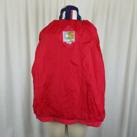 Vintage Current Seen Nautical Retro 80s 90s Windbreaker Jacket Womens M Baggy