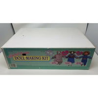 Vintage Little Doll Shoppe Doll Making Kit NOS Cow Cat Pig Stuffed Animals Dolls