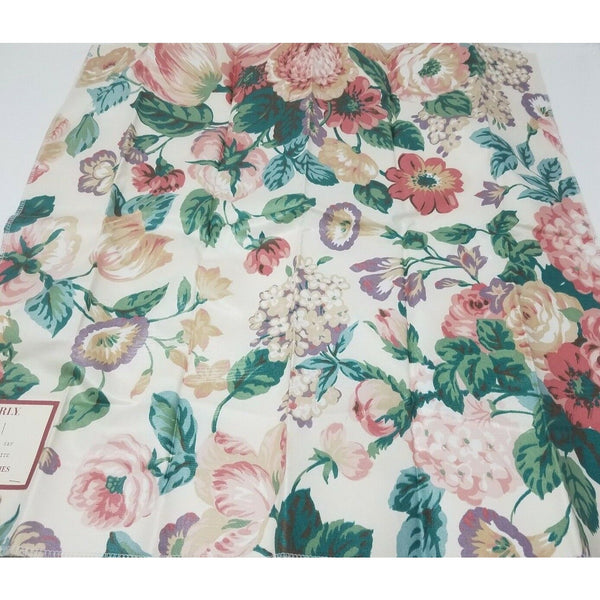 Waverly Rendezvous Peach Roses Collection Cotton Chintz Fabric Material Flowers