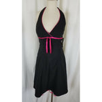 Steppin Out Halter Formal Prom Cocktail Little Black Dress Womens S Rockabilly