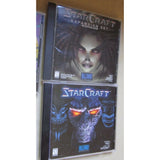 Lot of 4 PC Games Diablo II Expansion Set Starcraft Expansion Set Computer Video