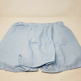 Vintage Manhattan Drop Seat Boxers Shorts Underwear Poly Cotton Mens 34 USA Blue