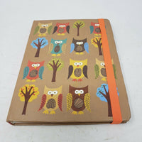 Owl Journal Rachel Hatchard Jane Mosse Designs Blank Lined Pages Elastic Closure