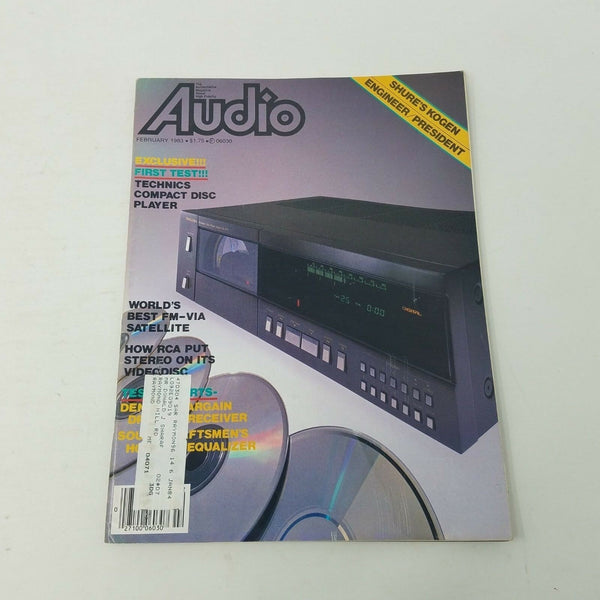 Vintage February 1983 Audio Magazine Electronics Advertisements Technics RCA