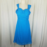 JJ's House Twirl Ruched Empire Sweetheart Formal Prom Cocktail Dress Womens XS