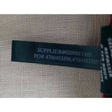 LRL Ralph Lauren Red Buffalo Plaid Wool Woven Cape Stadium Blanket Womens S M