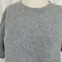 Anthropology DRA Los Angeles Wool Knit Sweater Dress Womens M Asymmetrical Gray