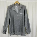 Vintage Sutton's Sportswear Safari Terrycloth Henley Sweatshirt Mens XL USA 90s