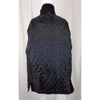 Weatherproof Black Wool Peacoat Coat Mens M Quilted Insulated Liner S&K Brands