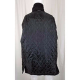 Weatherproof Black Wool Peacoat Coat Mens M Quilted Insulated Liner S&K Brands