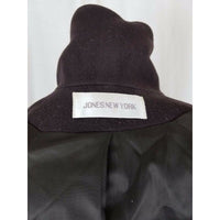 Jones New York Double Breasted Winter Wool Peacoat 3/4 Length Coat Womens L