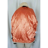 Mountain Hardwear Embroidered Floral Canvas Shearling Fleece Collar Womens sz M