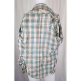 Vintage Sears Kings Road LS Shirt Plaid Rockabilly Western PermaPrest Mens L 70s