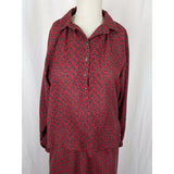Matti of Lynne 2 Piece Skirt & Shirt Top Jacket Outfit Set Suit Womens 6 Paisley