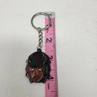Ski the Slump God Double Sided Metal Keychain Fob Pink & Black Durag Do-rag New