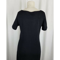 Liz Claiborne Dresses Wool Long Maxi Knit Sweater Dress Womens S Duster Black SS