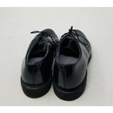 Bates Uniform Footwear Black Dress Shoes Vibram High Gloss Oxford 9.5 D Military