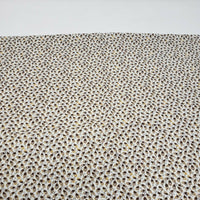 Joann Fabrics Small Calico Print Brown Cotton Fabric Woven 1.75 yards Exclusive