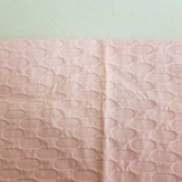 Bubble Textured Seersucker Puckered Woven Fabric Baby Girl Bubblegum Pink 2+ Yds