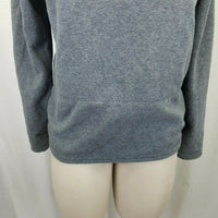 Playboy Fleece Lined Jersey Knit Gray Crewneck Sweatshirt Top Womens XL 175/100