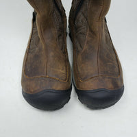 Keen Betty Boot II Brown Leather Shearling Fur Winter Snow Boots Wmns 6 Quilted