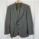 Vintage Steiger's The Man's Shop Worsted Wool Sport Coat Jacket Blazer Mens 49R