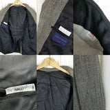 Vintage John Roberts Herringbone Wool Tweed Blazer Sport Coat Jacket Mens 40R