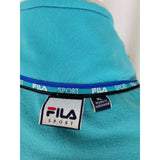 Fila Sports Chevron Striped Zip Through Sweatshirt Tennis Track Jacket Womens XL
