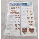 JoAnn Heartland Quilt Block of the Month January 1999 Pieces Of My Heart Sealed