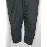 Vintage Horizon Police Black Pants Insulated Winter Snow Suspenders Mens L USA