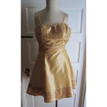 Hailey Logan by Adrianna Papell Sequined Ruched Fit & Flare Party Womens Dress 8