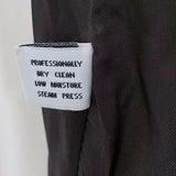 Jones New York Double Breasted Winter Wool Peacoat 3/4 Length Coat Womens L