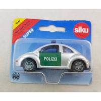 1:64 SIKU #1361 Super NEW VW BEETLE BUG POLIZEI Police Silver Green Volkswagen