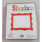 Sizzix Originals Jelly Picture Frame Red Large Dies Cutter 38-0166 Plastic Case