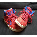 Converse Weapon Hi Tops Red Blue Sneakers Basketball Shoes Kids Boys 5.5 244546C