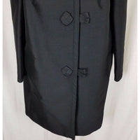 Vintage 50s 60s AFL-CIO Union Made Decorative Worsted Wool Jacket Coat Womens S