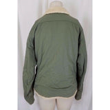 Mountain Hardwear Embroidered Floral Canvas Shearling Fleece Collar Womens sz M