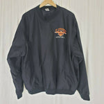 Harley Davidson F-Troop 2000 Leominster MA Pullover Nylon Shirt Jacket Mens sz L
