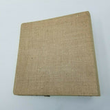 Renner Davis 3" Elliptical 3 Ring Binder Banana Rattan Woven Paper Photo Album