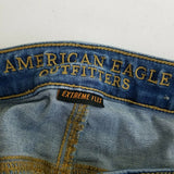 American Eagle Outfitters Extreme Flex Faded Denim Blue Jeans Mens 29x30 AEO