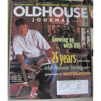 Old House Journal Back Issues Magazines Lot of 4 1998 DIY Remodeling Renovations