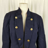 Bicci Florine Wachter Cropped Military Marching Band Jacket Blazer Womens 10 USA