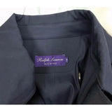 Ralph Lauren Purple Label $2495 Double Breasted Peacoat Rain Trench Coat Mens XL