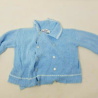 Vintage Youthcraft Double Breasted Collared Knit Cardigan Sweater Baby Boys 12M